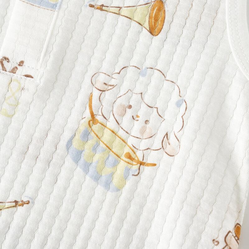 TONGTAI Baby Sleeveless Pure Cotton Romper