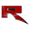 3D Metal R Logo Emblem Letters Car Trunk Badge R Sticker Accessories For Raptor RAPTOR SVT
