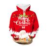 Spring Autumn Men's Hoodies Christmas Series 3D Printed Sweatshirt Long Sleeve Pullover Loose Comfortable Casual Couple Hoodie