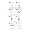 (SAJ) Accessory Parts Set Handmade Hardware Set (Silver)