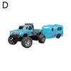 1:64 High-speed Mini RC Car Alloy Appearance Cool Lights Shock Absorption Off-Road RC Monster Truck Children's Gift