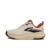 Li Ning Sports Comfortable Shock Absorbing Breathable Low Top Casual Shoes Men Casual Shoes Brown AGLV177-3