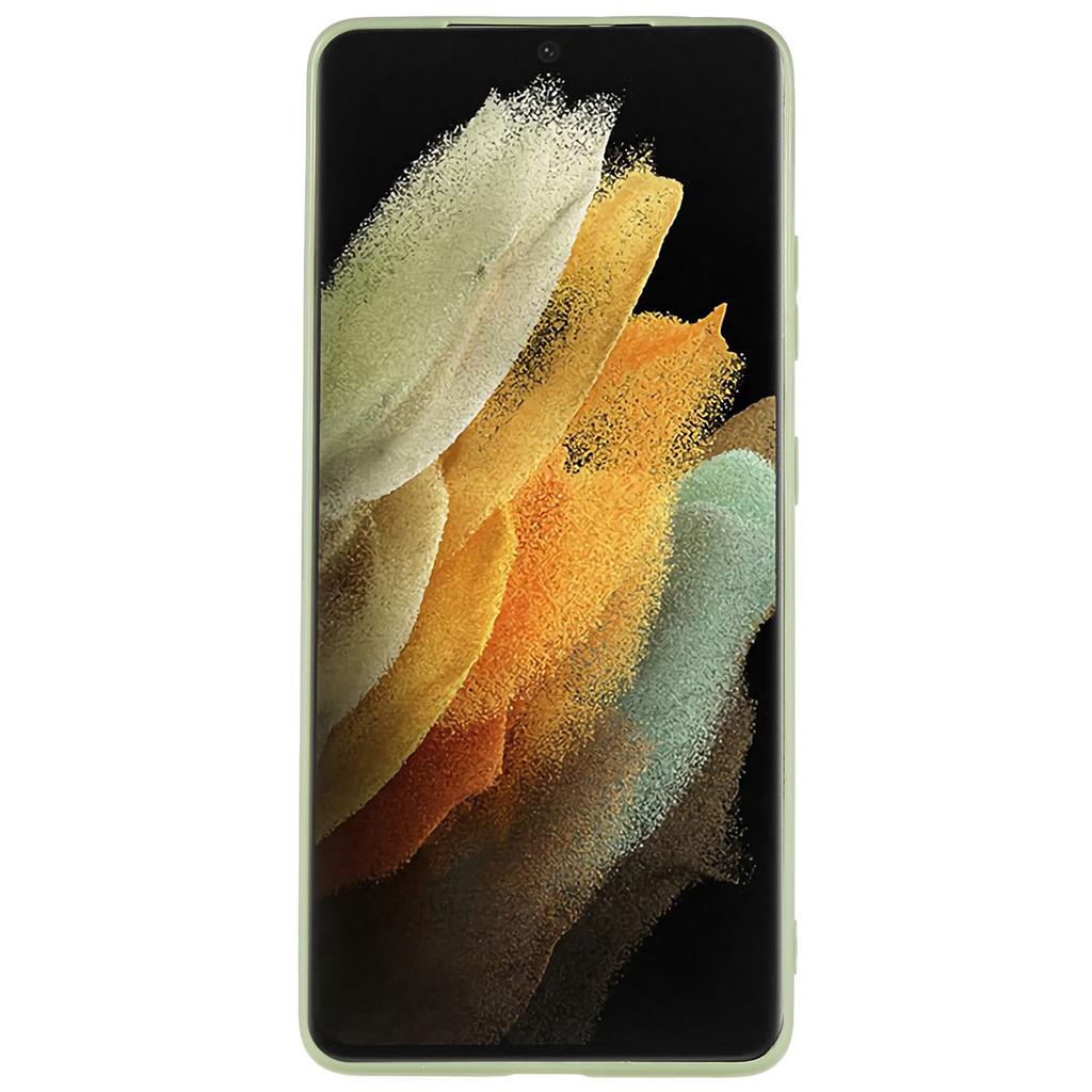 Handy TPU Hülle für Samsung Galaxy S21 Ultra 5G Fingerabdruckfrei Matt Schutzhülle