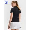 Fila Women's Short Sleeve Knit Polo Shirt