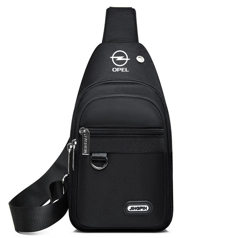 

Leisure Car Small Backpack One-shoulder Messenger Bag Chest Bag For Opel Astra H G J Insignia Mokka Zafira Corsa Vectra B C D