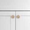 10Pcs Clear Glass Drawer Pulls Crystal Acrylic Knobs for Cabinet Doors Dresser Hardware Single Hole Easy Install Home Renovation