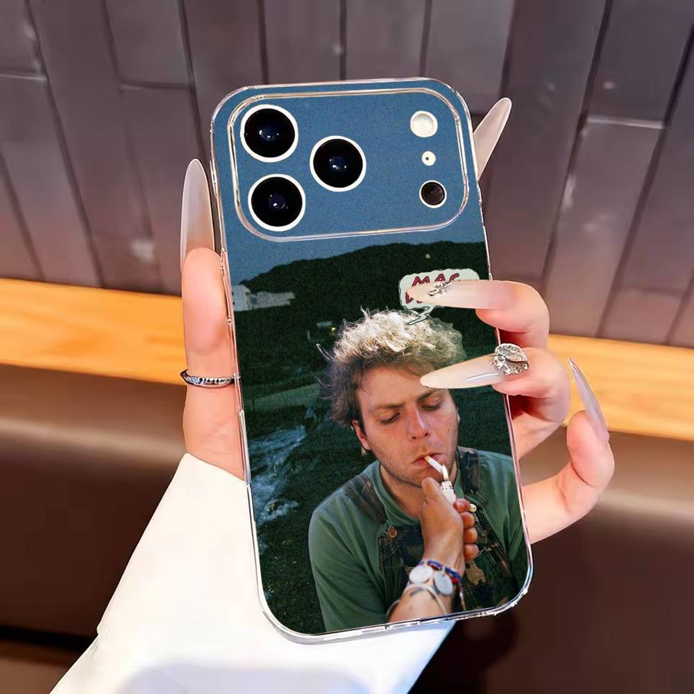 

Чохол для телефону Mac D-DeMarco Singer Для iPhone17,16,15,14,13,12,11 Plus,Pro Max М який прозорий чохол iPhone15plus