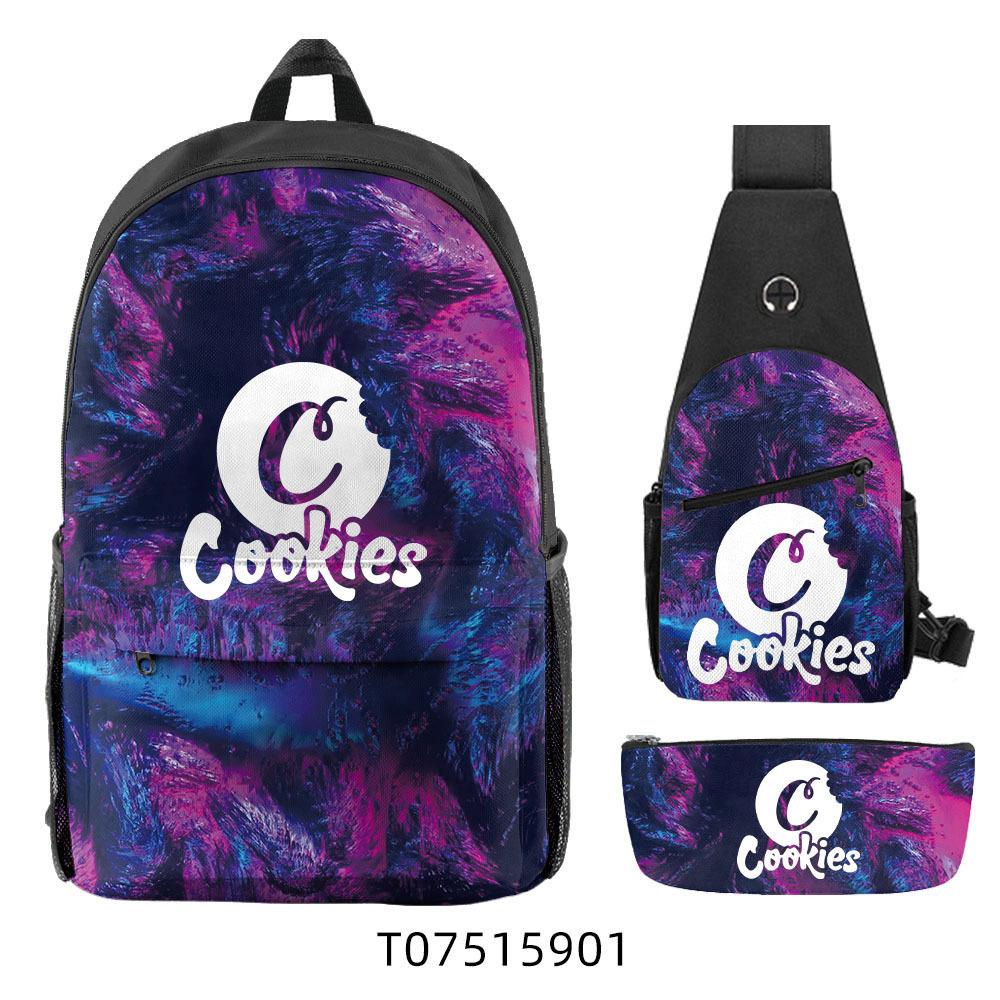 Kochrucksack Dreiteiliges Set, Outdoor-Reise-Computertasche Polyester Wasserdichter Rucksack