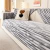 New Plush Sofa Cushion Autumn Winter Thickened Anti Slip Anti Cat Scratch Seat Cushion Simple Modern Sofa Cover Cloth