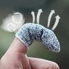 Rutschfester Elastischer Fingerling Verstellbar Für Basteln Outdoor-Aktivitäten Verletzungsprävention Mehrzweck-Fingerschutz