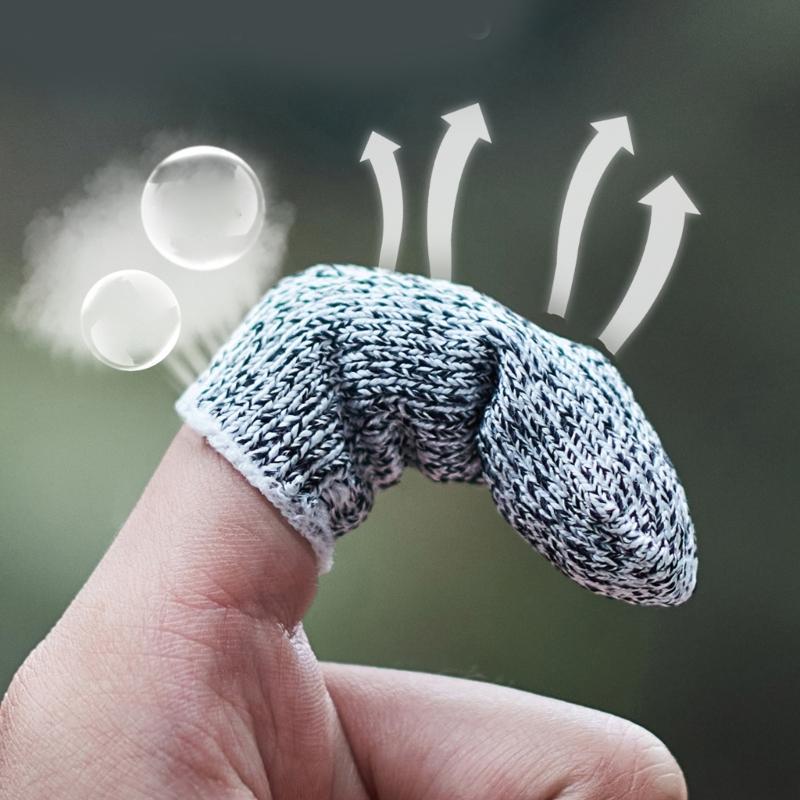 Rutschfester Elastischer Fingerling Verstellbar Für Basteln Outdoor-Aktivitäten Verletzungsprävention Mehrzweck-Fingerschutz