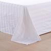 100% Cotton Sateen Stripe High Density Bed Sheet Set - Extra Thick Fitted Sheet
