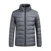 Lightweight Graphene Down Jacket for Men and Women - 80% Duck Down, Stand Collar, Autumn/Winter.