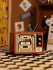 Xianci Retro Street Scene Building Blocks Educational Toy Set - TV & Refrigerator. Ideal Birthday Gift for Girls.