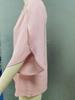 Autumn/Winter 2025 European & American Ruffle Edge Petal Sleeve Loose V-Neck Chiffon Top