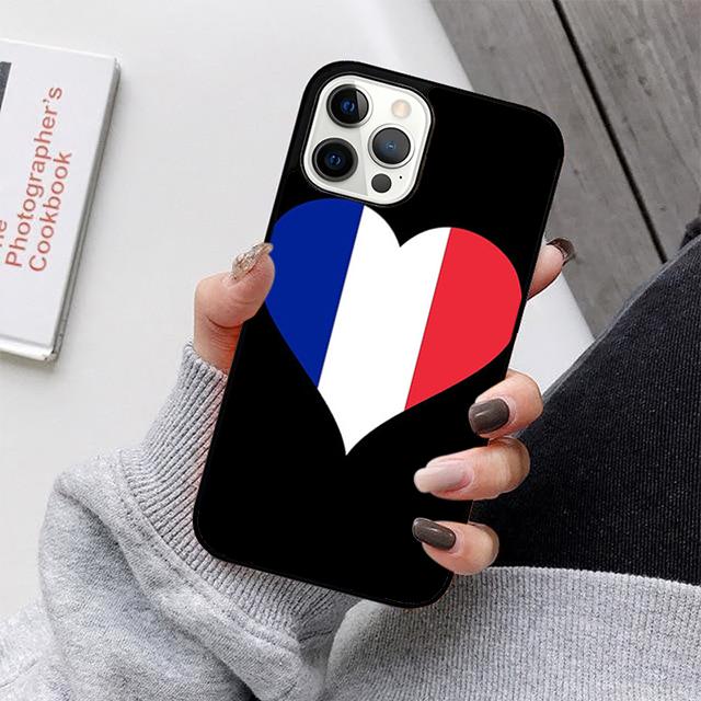 France National Flag Mobile Phone Cases Cover For iPhone 17 Air 16 15 14 12 13 11 Pro MAX Apple Plus Coque