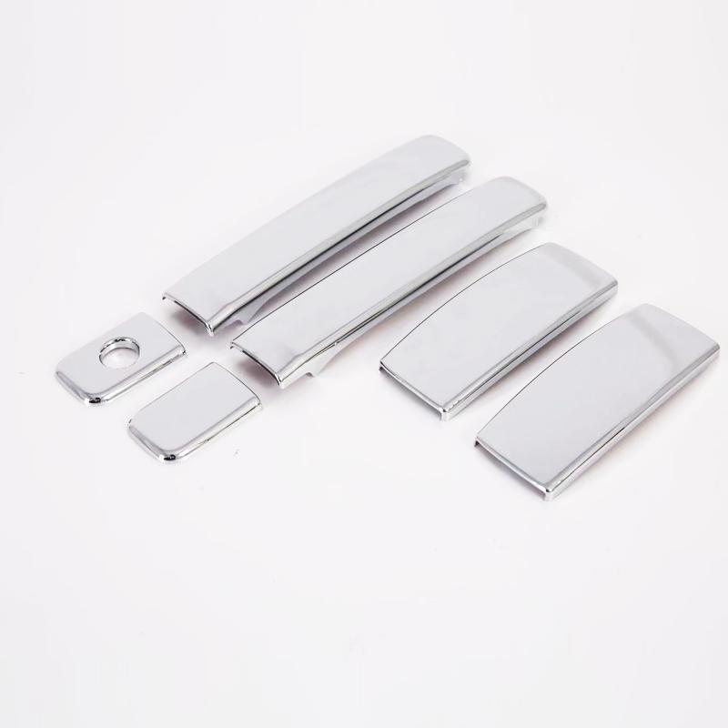 Glossy accessories chrome silver car side door handle bowl CUP cover trim for ALL-NEW Hyundai H-1 H1 Grand Starex 2018