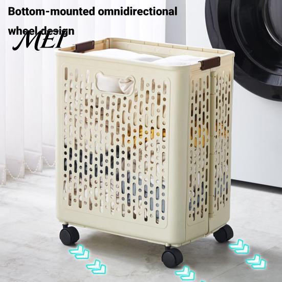 Laundry Hamper for Bathroom Collapsible Hamper, Space Saving with Comfortable Handles Design, Bag Large Capacity Dirty Clothes Basket, Bedroom