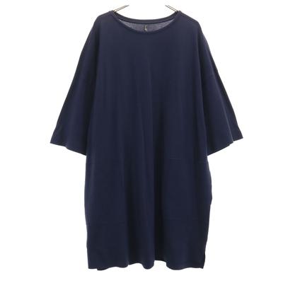 LIVIANA CONTI Short Sleeve One Piece S Navy Women Used