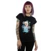 Disney Womens/Ladies Frozen Elsa Snowflakes Cotton T-Shirt