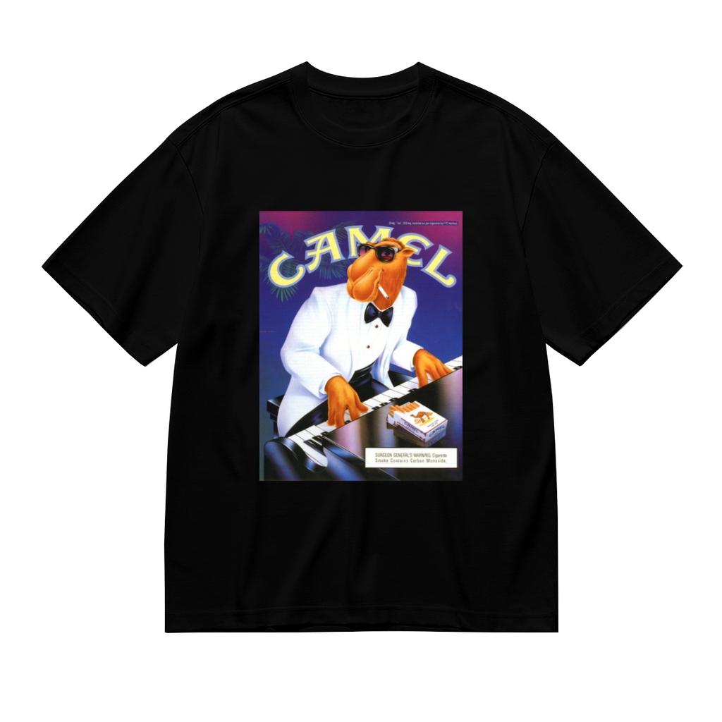 T-Shirt a Maniche Corte 1991 Joe Camel al Pianoforte