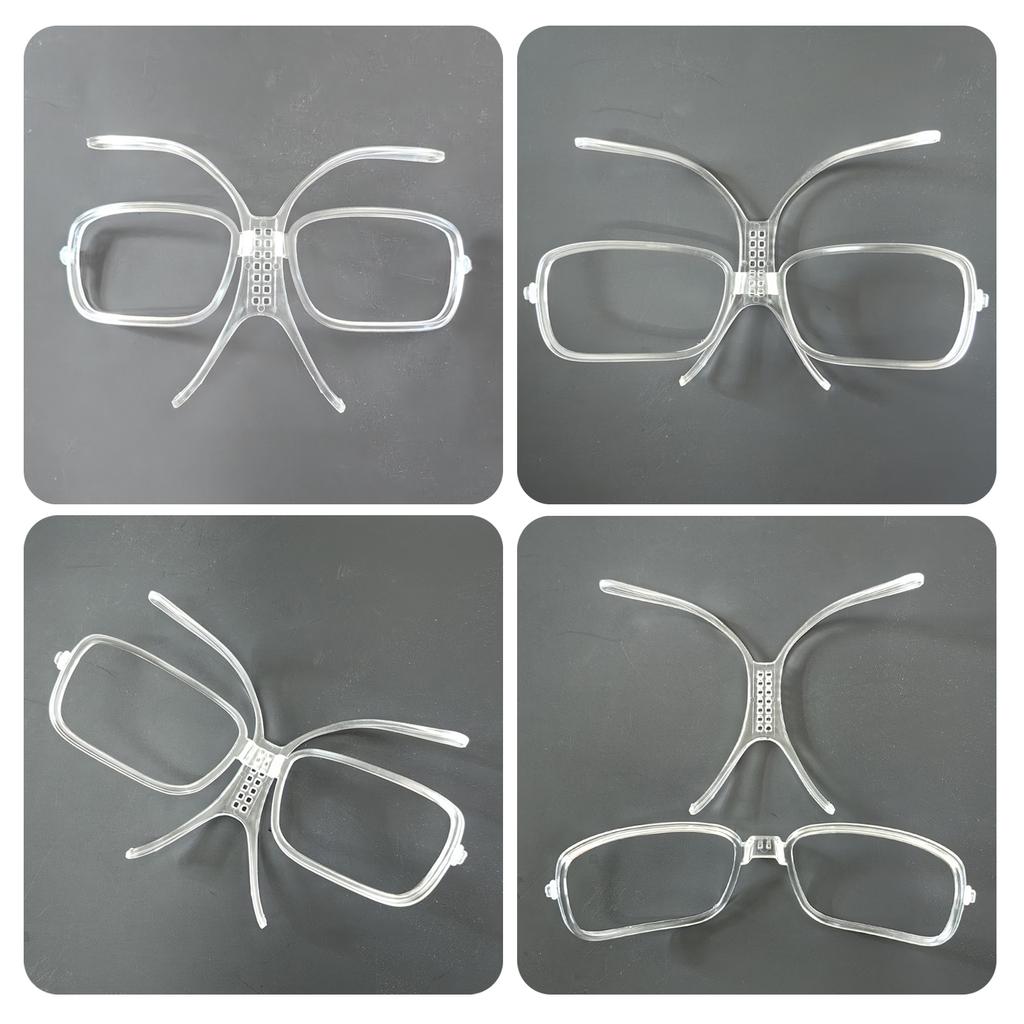 Ski Goggles Insert Adapter Light Weight Comfortable Wear Adjustable Snowboard Goggles Prescription Insert Adapter Clip