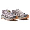 SALOMON XT-6 Lace-Up Flat Round Toe Mesh Low-Top Contagrip Casual Trail Running Shoes Unisex Sneaker Red Brown 471482
