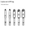 5-Piece Screw Extractor Set for Damaged Screw Removal