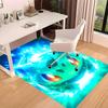 Pokémon Bulbasaur Printed Absorbent Washable Carpet, Non-Slip Bathroom Mats, Kitchen Rugs, Yoga Mat,Living Room Entrance, Camping Picnic Rugs
