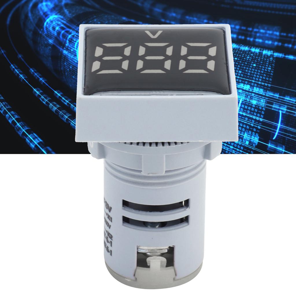 AD16‑22FSV Digital Voltage Signal Indicator Light Panel Voltage Meter Indicator 60.500V AC