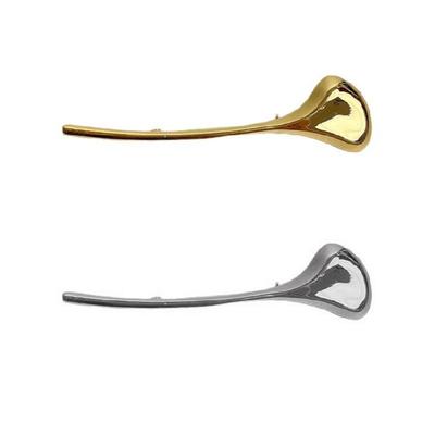 Shimmering Leaf Pin With Secure Clasp Professional Craftsmanship Brooch For Business Meetings And Social Event