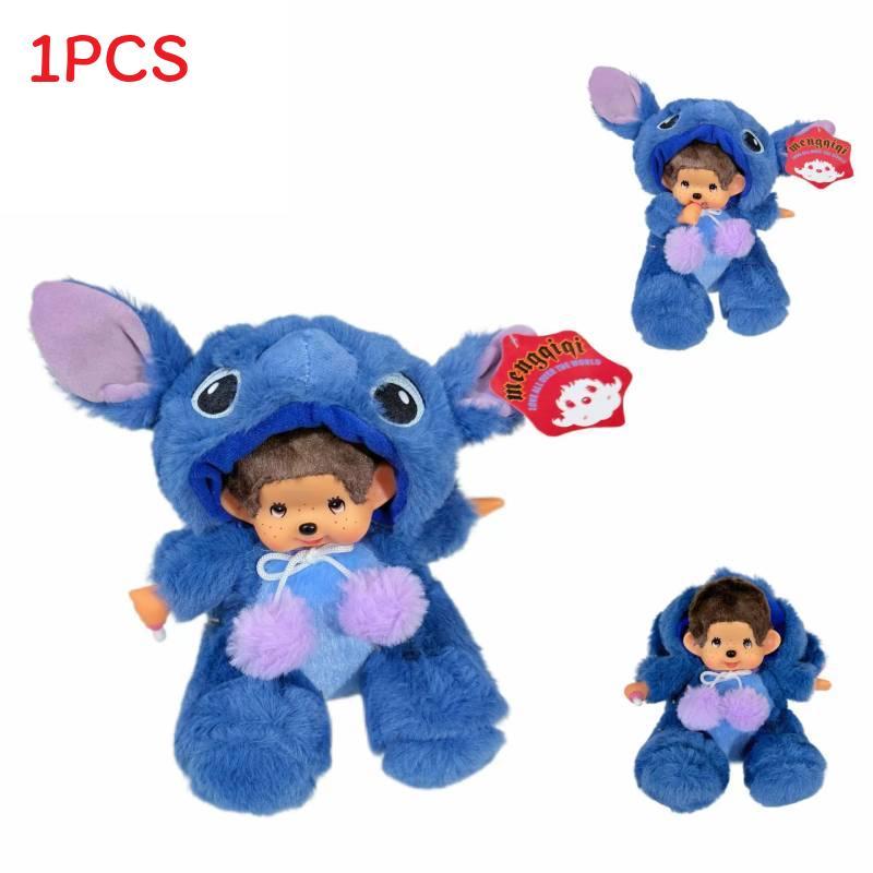 Cinnamoroll Stitch Lotso Monchhichi Plush Toy Animal Cartoon Stuffed Doll For Kids And Collectors Stitch