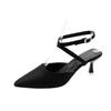 Fashion Pointed Toe Women High Heeled Sandals Sexy Elegant Shoes Fashion Summer Woman Pumps 2025 Luxury Designer Zapatillas De Mujer