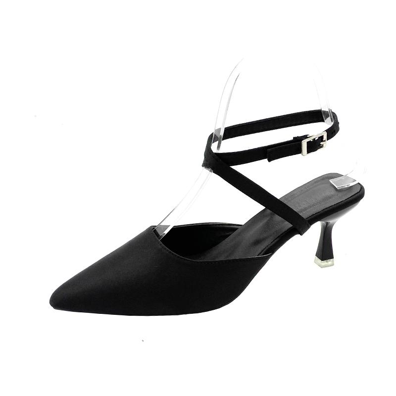 Fashion Pointed Toe Women High Heeled Sandals Sexy Elegant Shoes Fashion Summer Woman Pumps 2025 Luxury Designer Zapatillas De Mujer