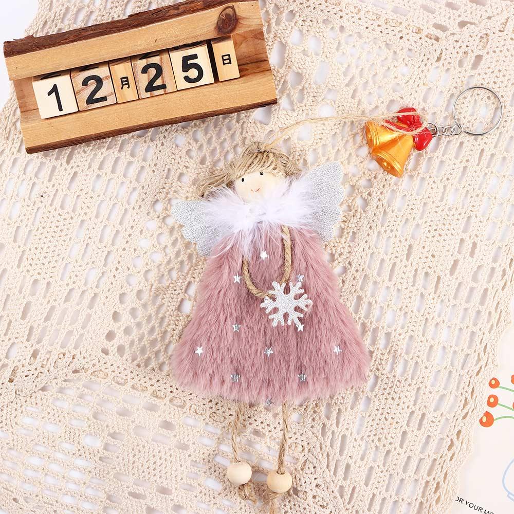 Girl Home Decor Xmas Tree Decoration Christmas Angel Doll Christmas Decoration Hanging Doll