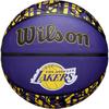 Wilson NBA Team Graffiti Los Angeles Lakers Basketball Size 7 Outdoor Diameter 24.5cm