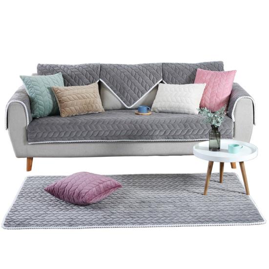 Cheap Talos Soft Sofa Couch Cover Slip Resistant Rug Carpet Cushion