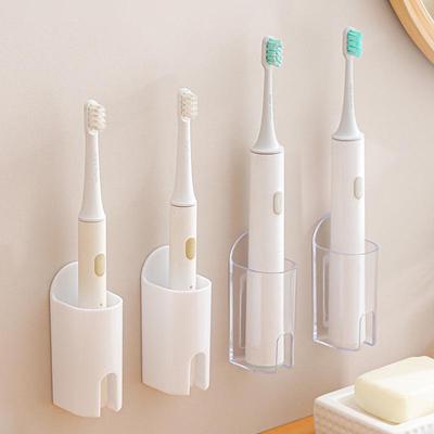Wall-Mounted Waterproof Electric Toothbrush & Comb Holder - No-Drill Storage Box for Bathroom.