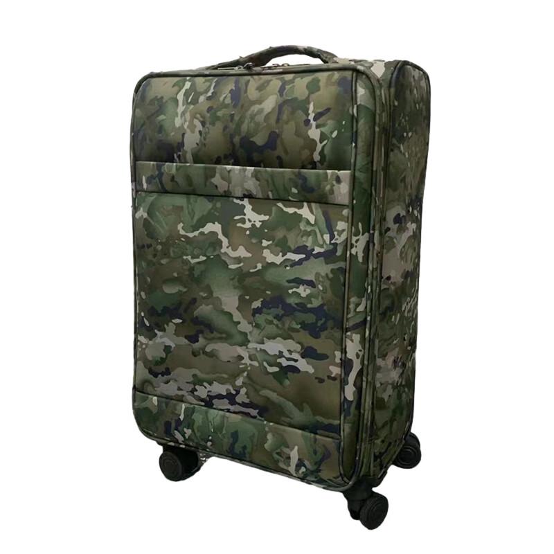 24-inch Camouflage Spinner Wheel Suitcase