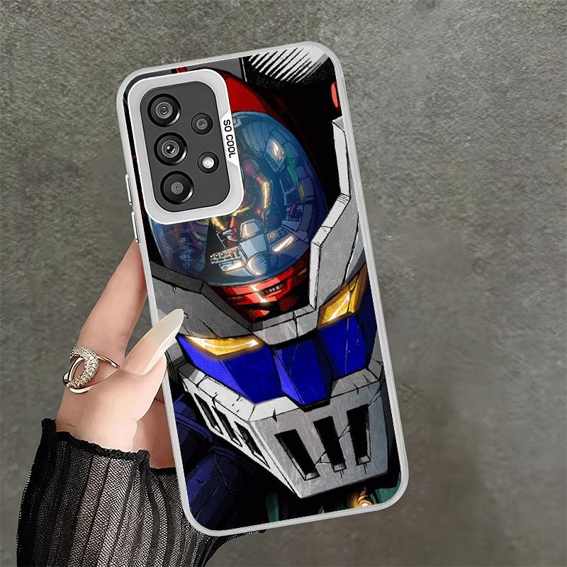 M-Mazinger Z Anime Shockproof Phone Case for Samsung A17 A16 A15 A14 A37 A57 A36 A56 A26 A35 A55 A25 A34 A54 A24 A13 A23 A33 A53