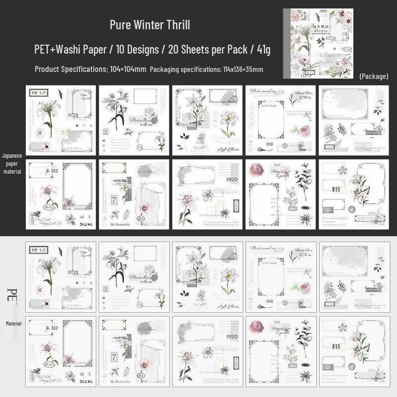 Книжка-наклейка «Девочка с кетчупом»: Серия  Цветущий сезон  с высеченным журналом из двойного материала и стикерами, 4 стиля