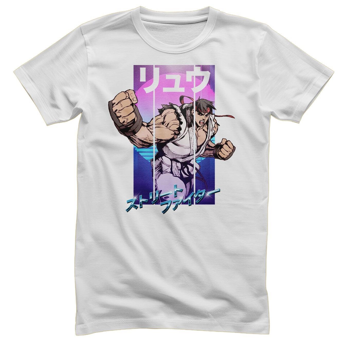 Officially Licensed Street Fighter Street Fighther Japanese Men s XXXL