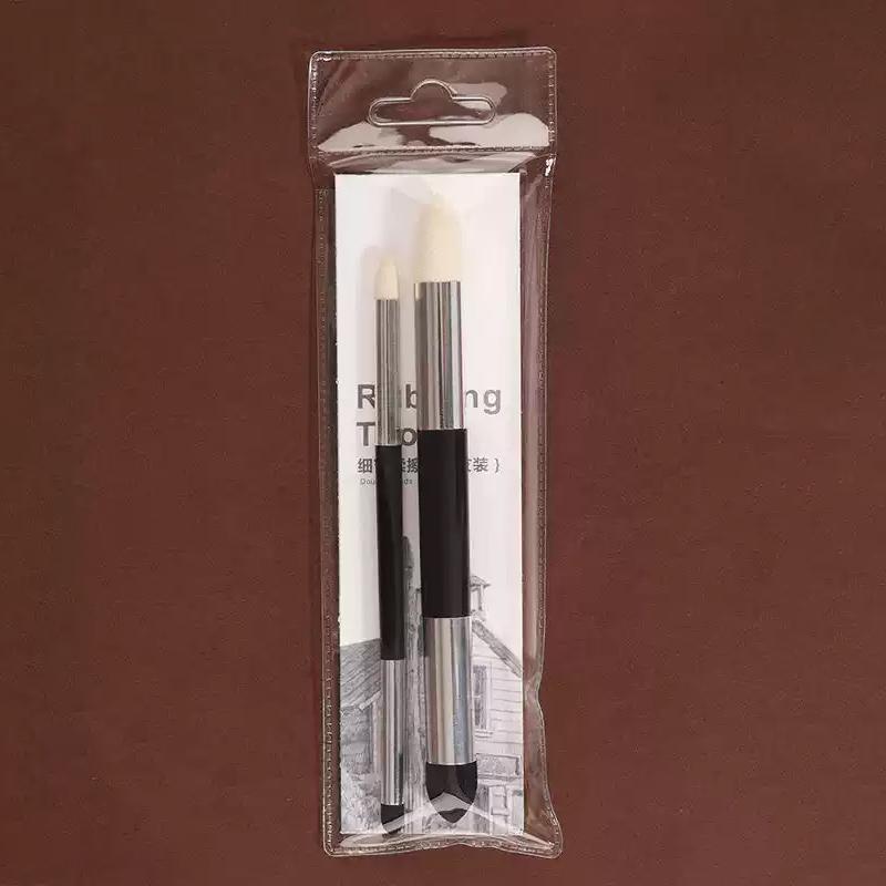 

Sketch Rubbing Set Sponge Brush Sponges Painting Dual Graffiti Tools Drawing Art Supplies Brush Reusable Drawing Art Set
