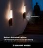Creative Intelligent Auto PIR Motion Sensor LED Rechargeable Magnetic Night Light Wall Light Dormitory Lamp Kitchen Cabinet Light Lamp Gift