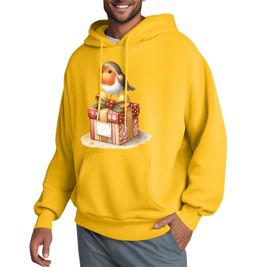 Herrehettegenser, Genser med kontrastfarge, Sporty fritidsjakke