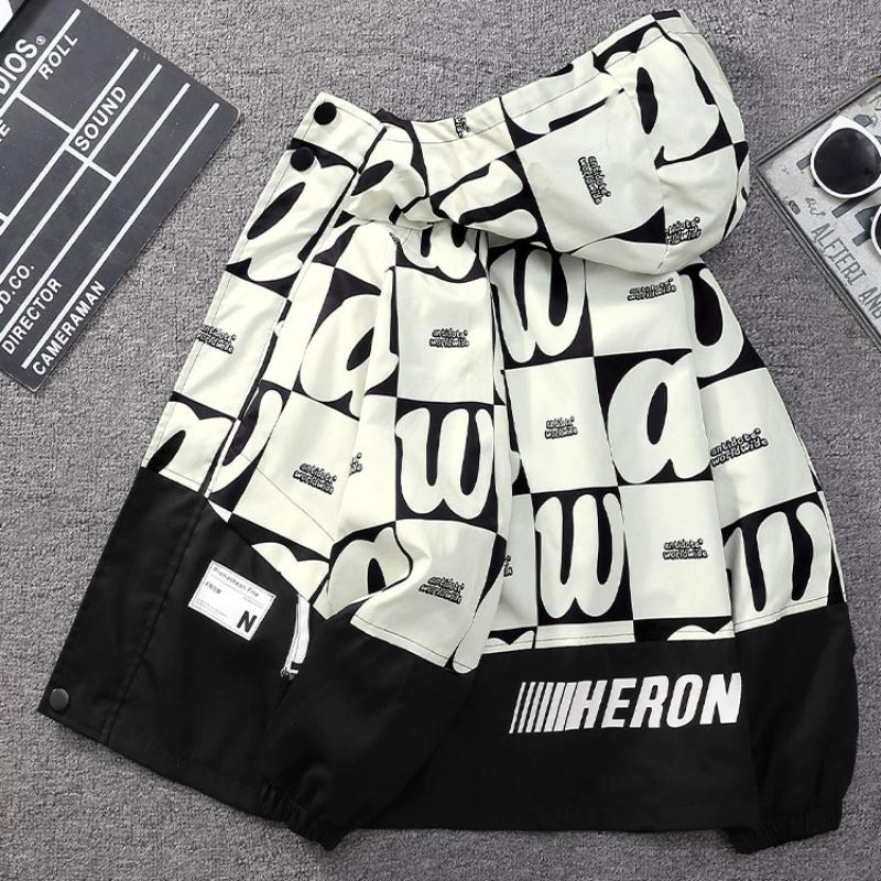 Boys' Outerwear,Spring and Autumn Styles, Children's Assault Suit, Medium Size, Thin Style, Boys' Explosive Street Hooligan Handsome Style