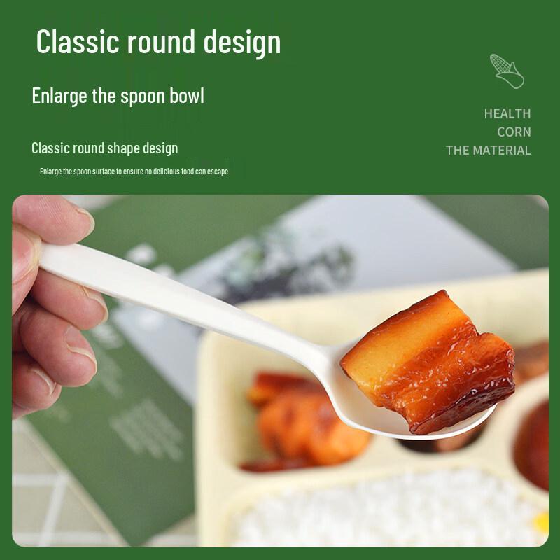ZISIZ Disposable Plastic Spoons