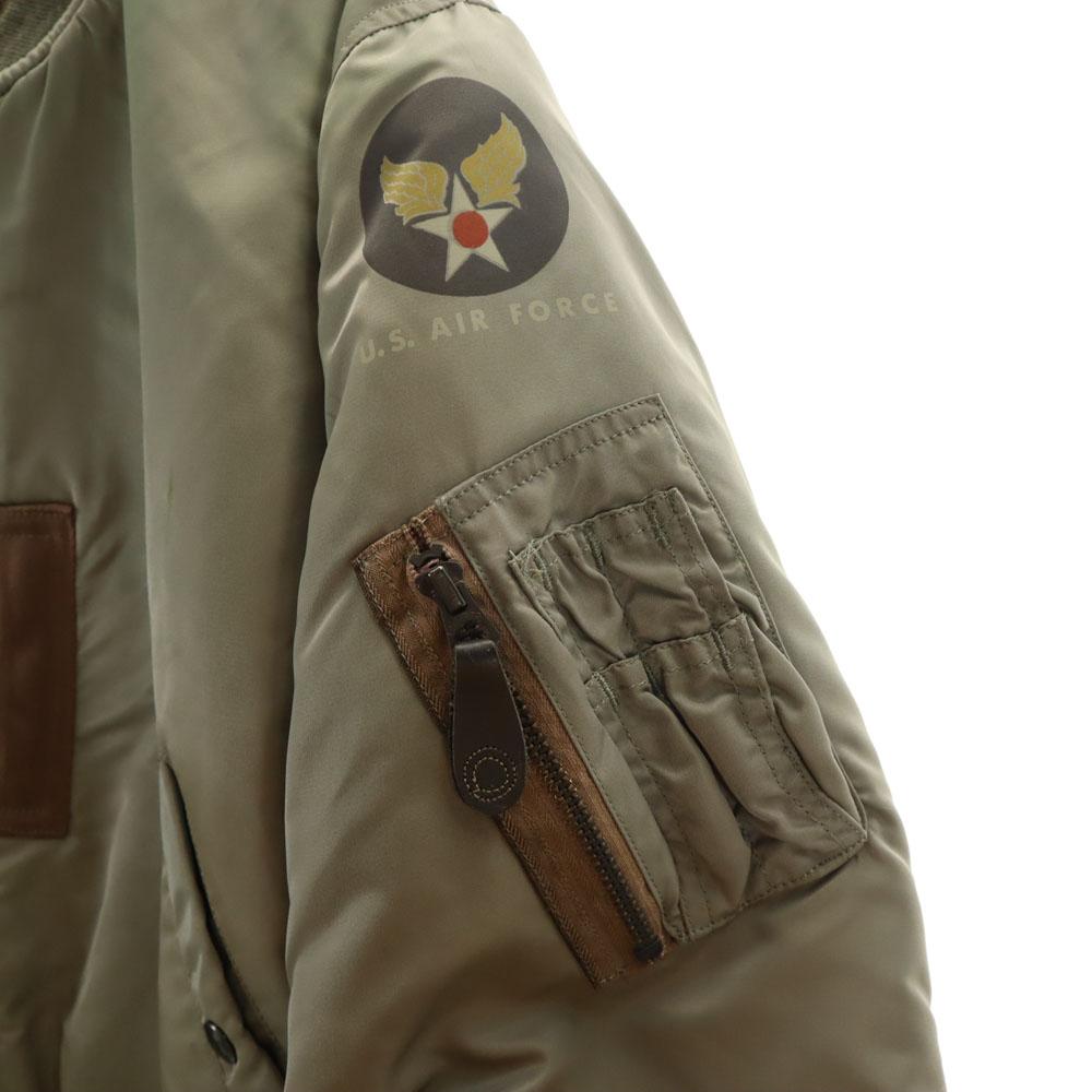 Buzz Rickson's MA-1 Flight jacket M Sage green Filling into cotton Men's Used