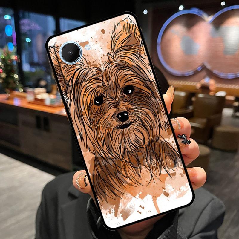Yorkshire Terrier Dog Case For Realme 14 Pro Plus 13 12 11 15 GT6 GT7 Pro C55 C51 C35 C53 C61 C65 C67 C63 C71 C75