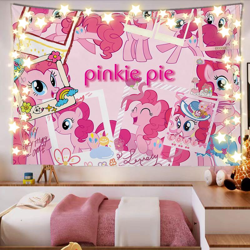My Little Pony Tapestry - Cute Girls' Room Dorm Decor Wall Hanging Backdrop.